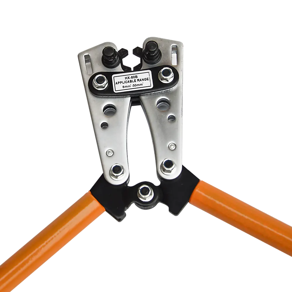 6-50 mm2 Wire Crimper Cable Crimp Electric Tube Crimping Hand Tool Battery Lug - Image 6