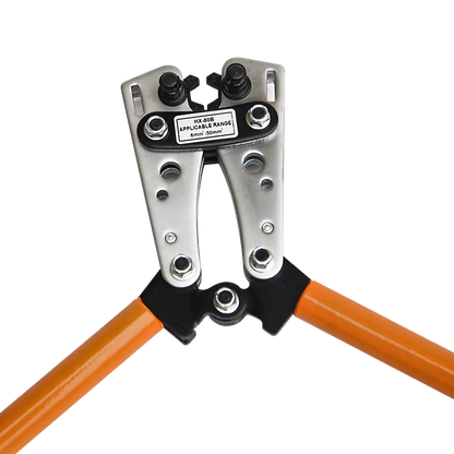 6-50 mm2 Wire Crimper Cable Crimp Electric Tube Crimping Hand Tool Battery Lug - Image 6