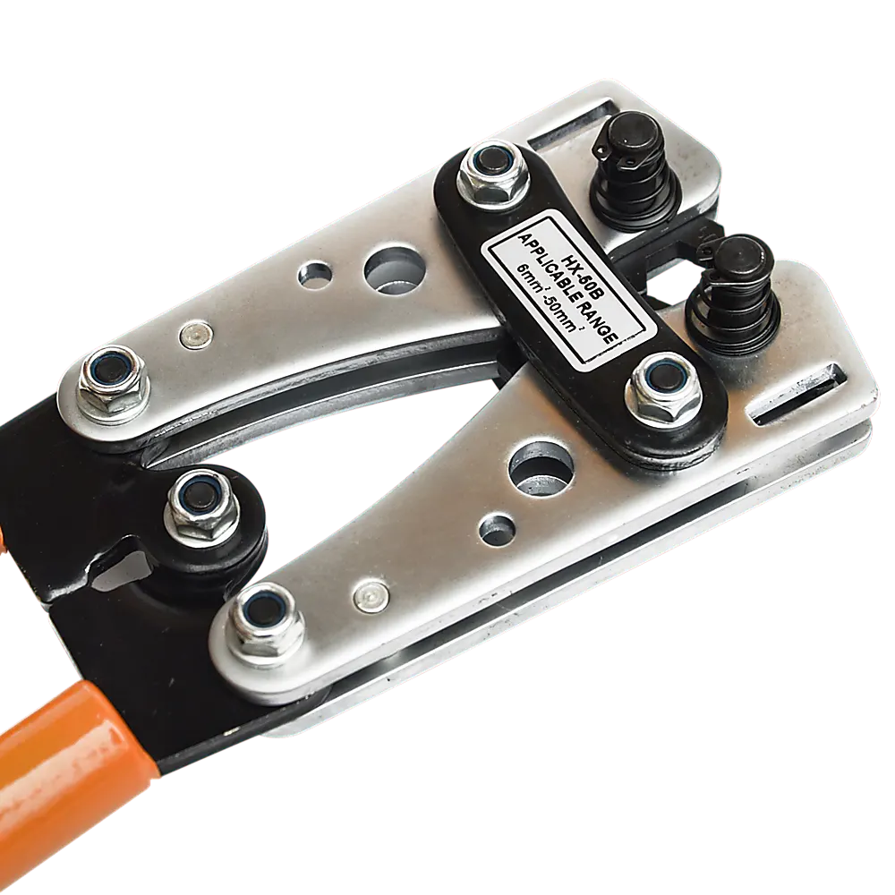 6-50 mm2 Wire Crimper Cable Crimp Electric Tube Crimping Hand Tool Battery Lug - Image 7