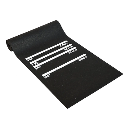 300cm Professional Rubber Darts Mat Home Pub Bar Floor Protector With Throw Line For Accurate Play