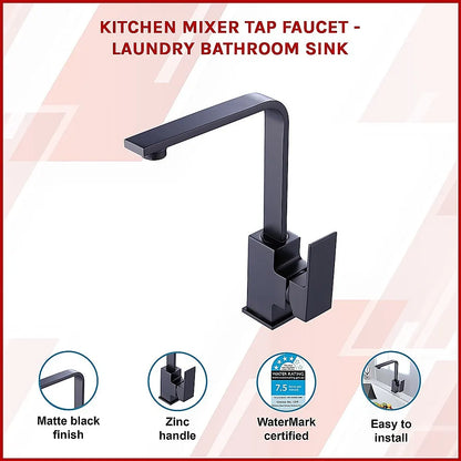 Kitchen Mixer Tap Faucet - Laundry Bathroom Sink - Image 3