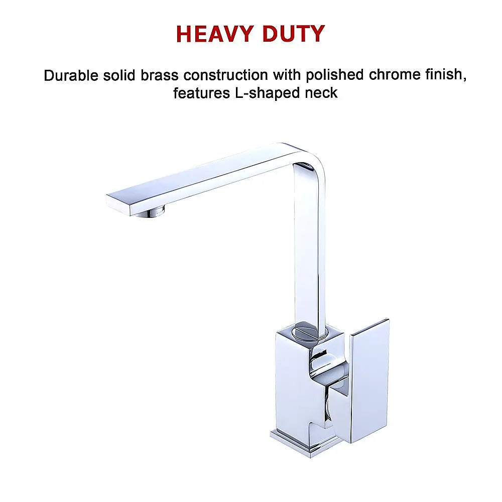 Kitchen Mixer Tap Faucet - Laundry Bathroom Sink - Image 9