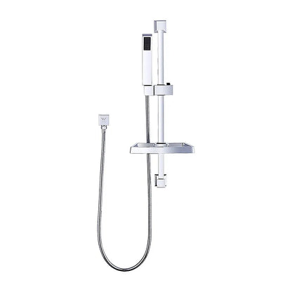 Hand Held Shower Rail Soap Dish Bathroom Set - Image 7