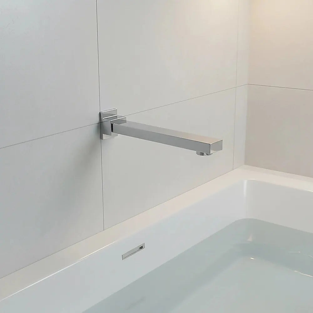 228mm Bath Spout Polished Chrome Finish - Image 7