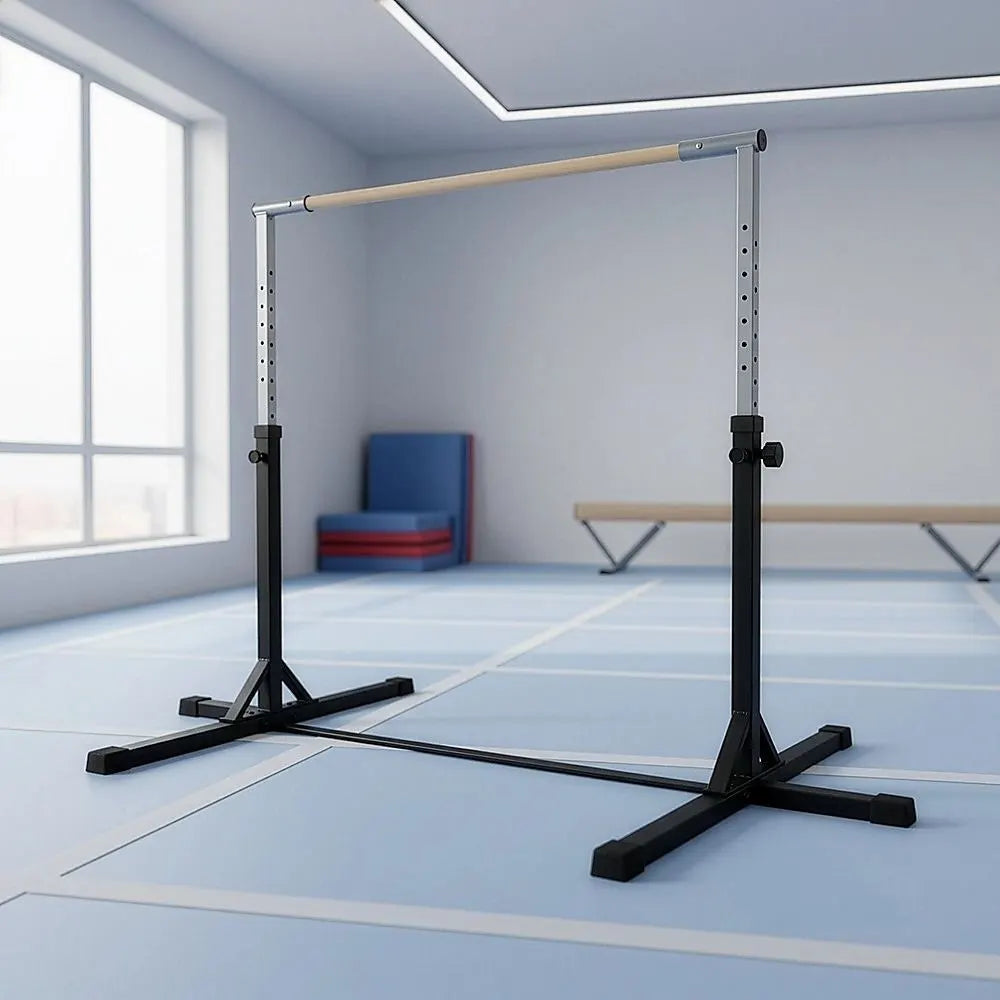 Gymnastics Training Bar Kids Adjustable Horizontal Kip Fitness Gym Equipment - Image 3