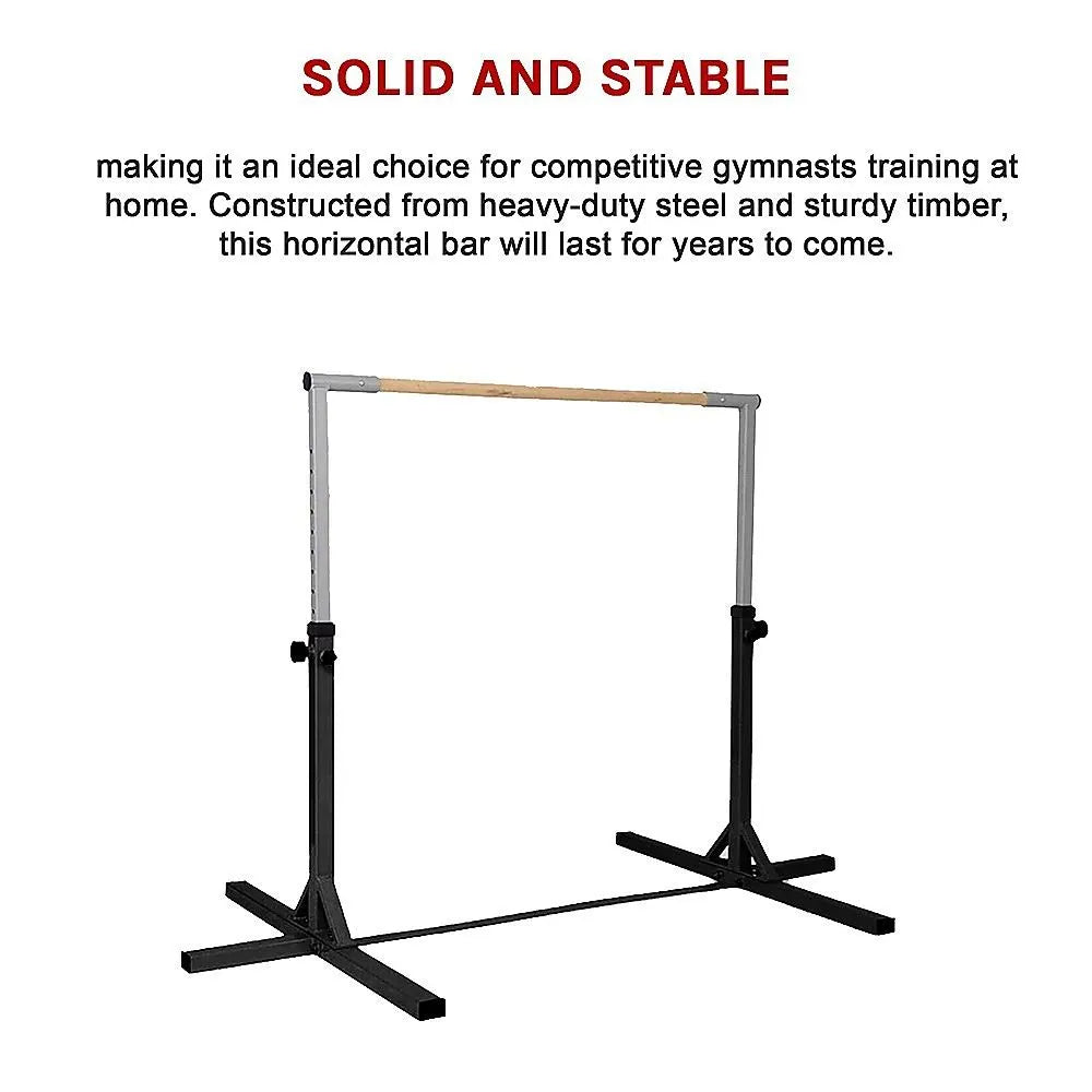 Gymnastics Training Bar Kids Adjustable Horizontal Kip Fitness Gym Equipment - Image 8