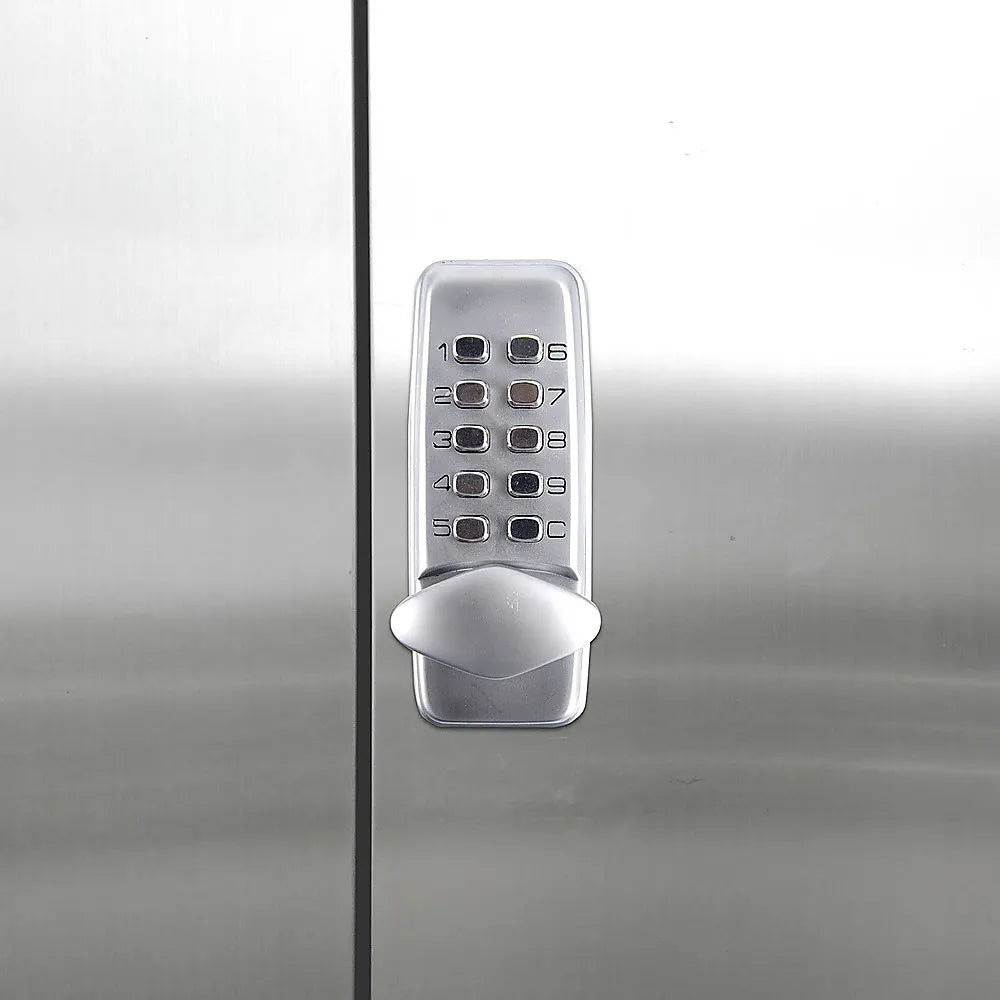 Keyless deadbolt digital electronic door lock keypad mechanical Code Entry Door - Image 5