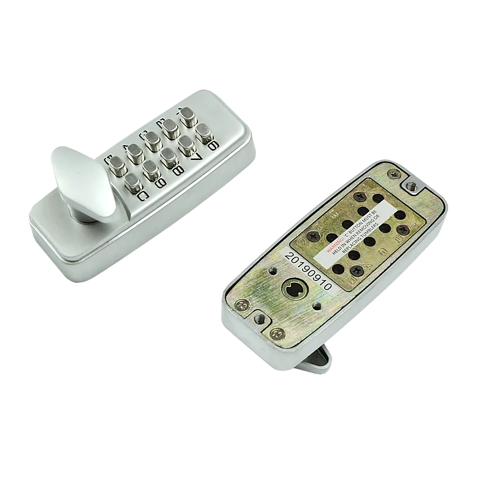 Keyless deadbolt digital electronic door lock keypad mechanical Code Entry Door - Image 6