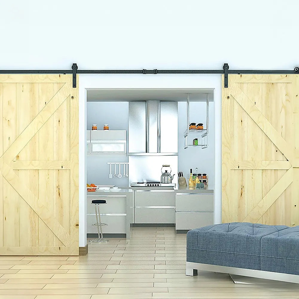 3.6m Sliding Barn Door Hardware - Image 2