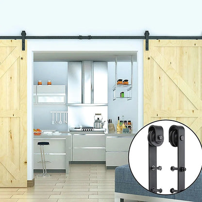 3.6m Sliding Barn Door Hardware - Image 9