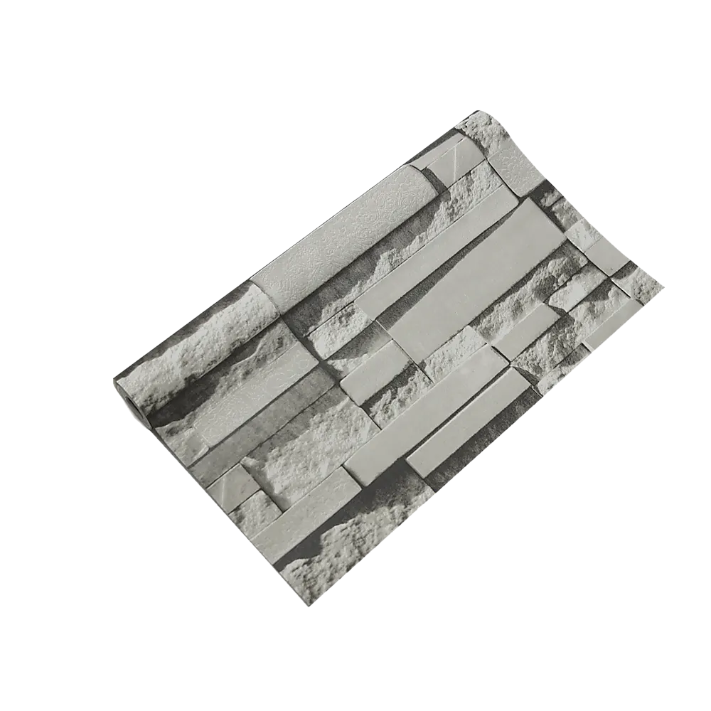 Wallpaper Brick Pattern 3D Textured Non-woven Wall Paper Roll