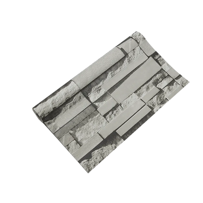 Wallpaper Brick Pattern 3D Textured Non-woven Wall Paper Roll