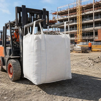 4 x 1 tonne FIBC Polypropylene UV Rated Builder / Bulk / Landscape Bags - Image 2