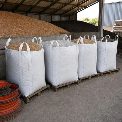 4 x 1 tonne FIBC Polypropylene UV Rated Builder / Bulk / Landscape Bags - Image 5