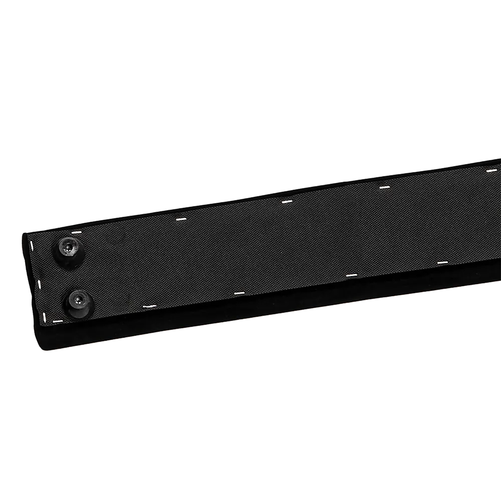 2.4m (8FT) Gymnastics Folding Balance Beam Black Synthetic Suede - Image 6