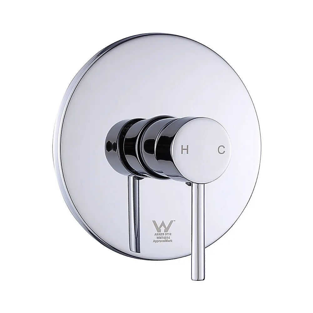 Shower Bath Mixer Tap Bathroom WATERMARK Approved - Chrome - Image 7