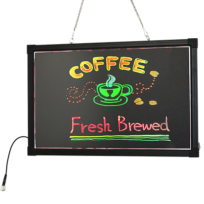 40x60cm LED Drawing Writing Board Fluorescent Light Up Sensory Play