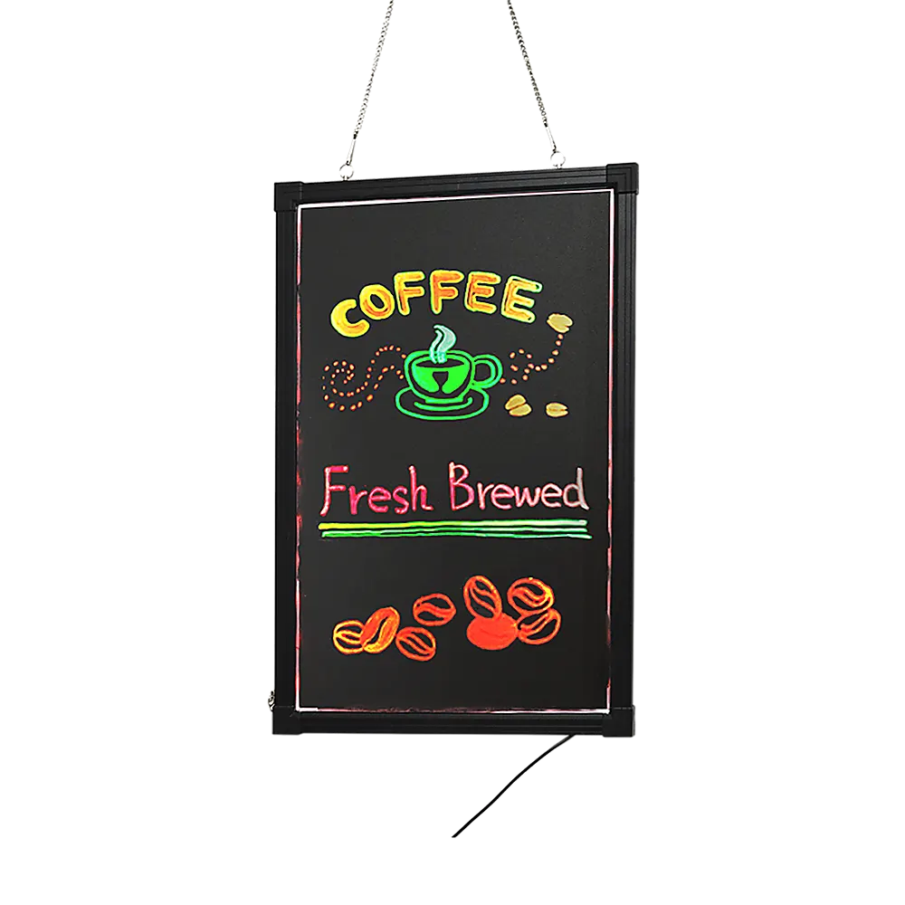 40x60cm LED Drawing Writing Board Fluorescent Light Up Sensory Play - Image 4