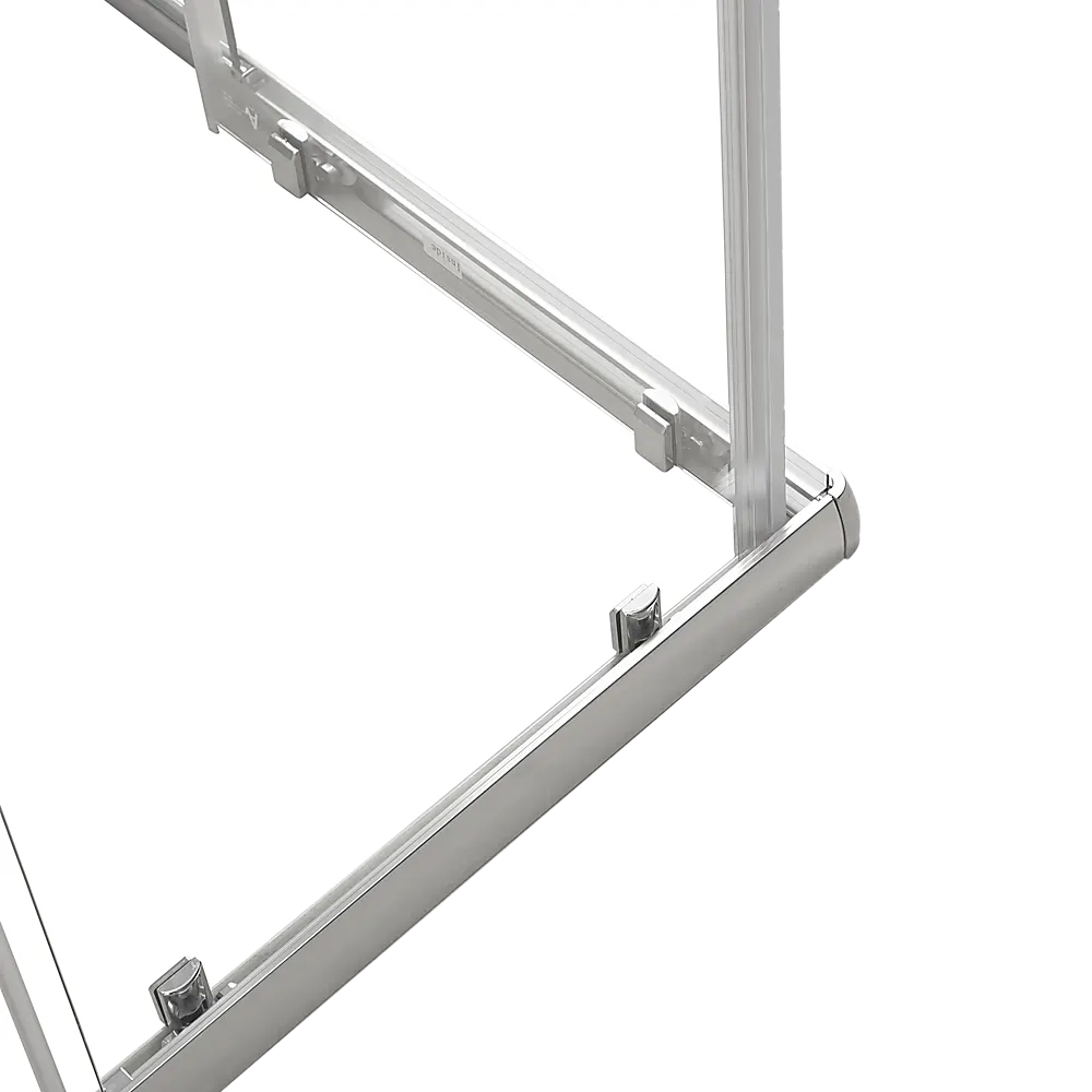 900 x 1200mm Sliding Door Nano Safety Glass Shower Screen By Della Francesca - Image 4
