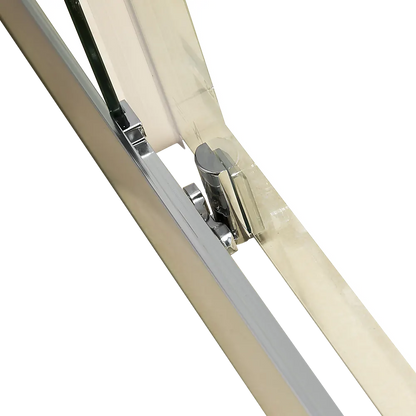 1000 x 1000mm Sliding Door Nano Safety Glass Shower Screen By Della Francesca - Image 4