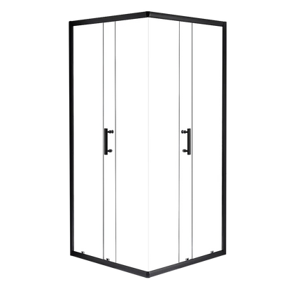 900 x 900mm Sliding Door Nano Safety Glass Shower Screen By Della Francesca