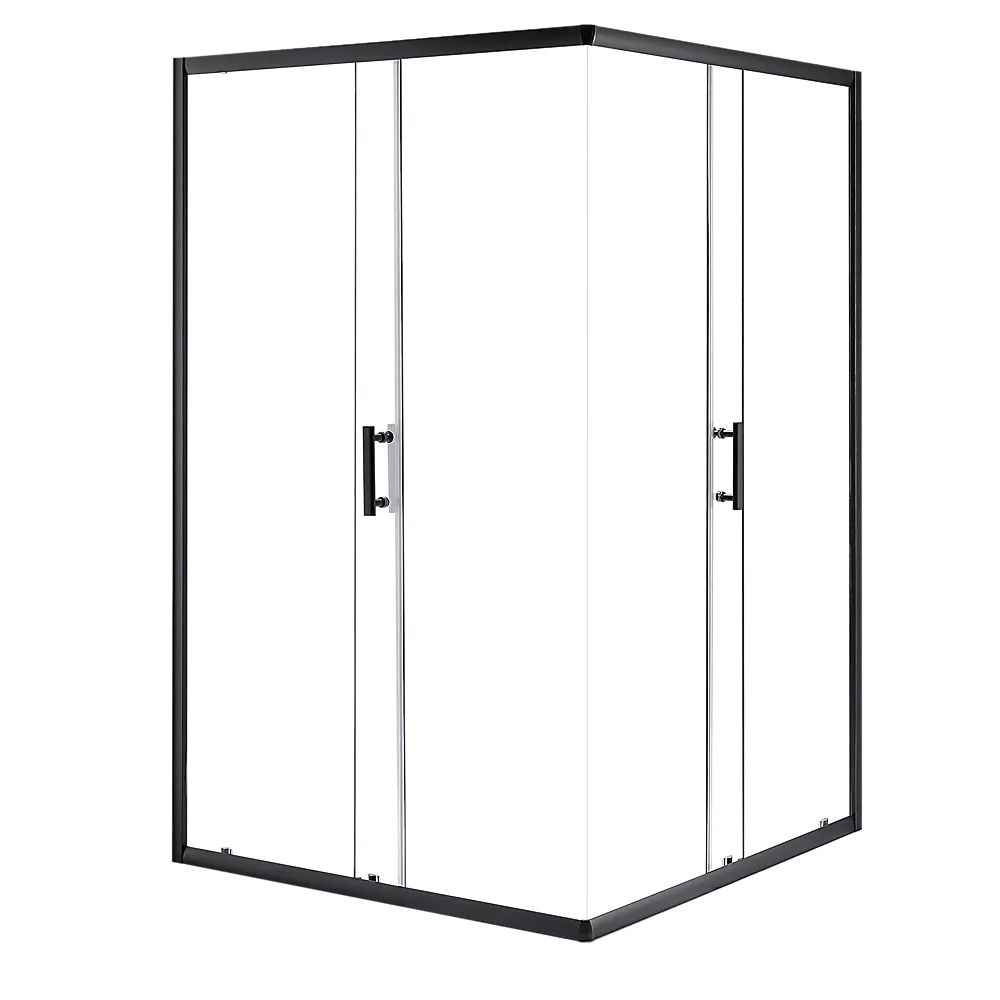 1000 x 1200mm Sliding Door Nano Safety Glass Shower Screen By Della Francesca