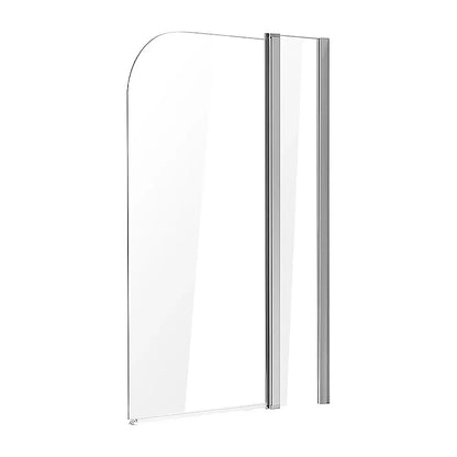 180 Degree Pivot Door 6mm Safety Glass Bath Shower Screen 1200x1400mm By Della Francesca - Image 7