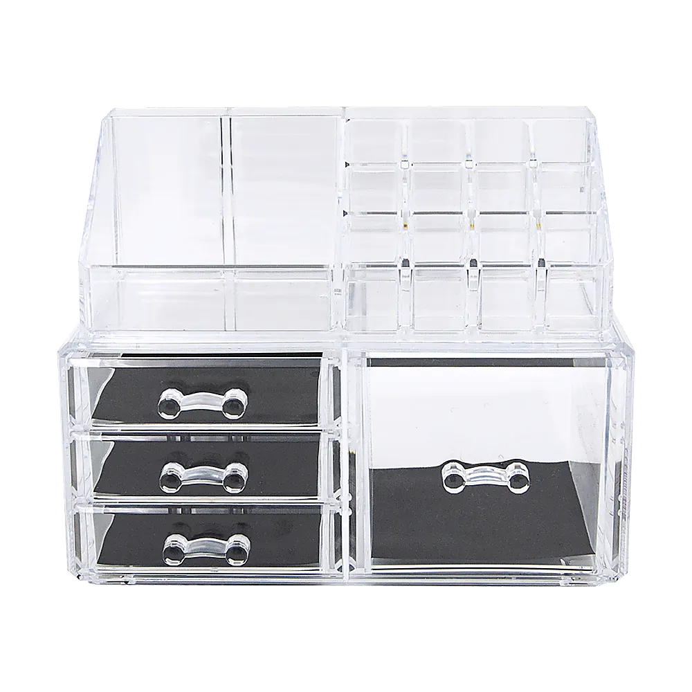 11 Drawers Clear Acrylic Tower Organiser Cosmetic jewellery Luxury Storage Cabinet - Image 6