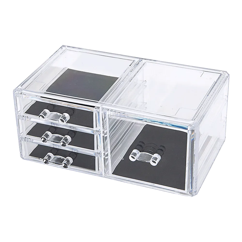 11 Drawers Clear Acrylic Tower Organiser Cosmetic jewellery Luxury Storage Cabinet - Image 9
