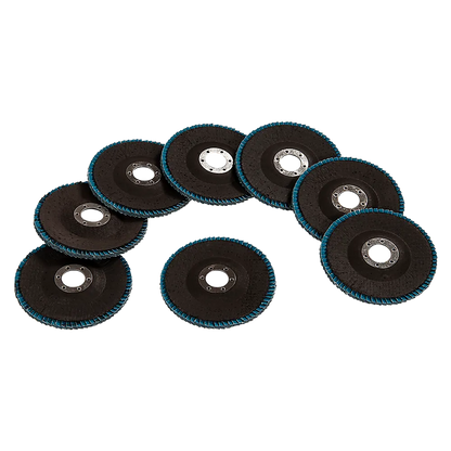 50x Pack Premium Zirconia Flap Disc Sanding Grinding 115mm 4.5" 40 Grit - Image 5