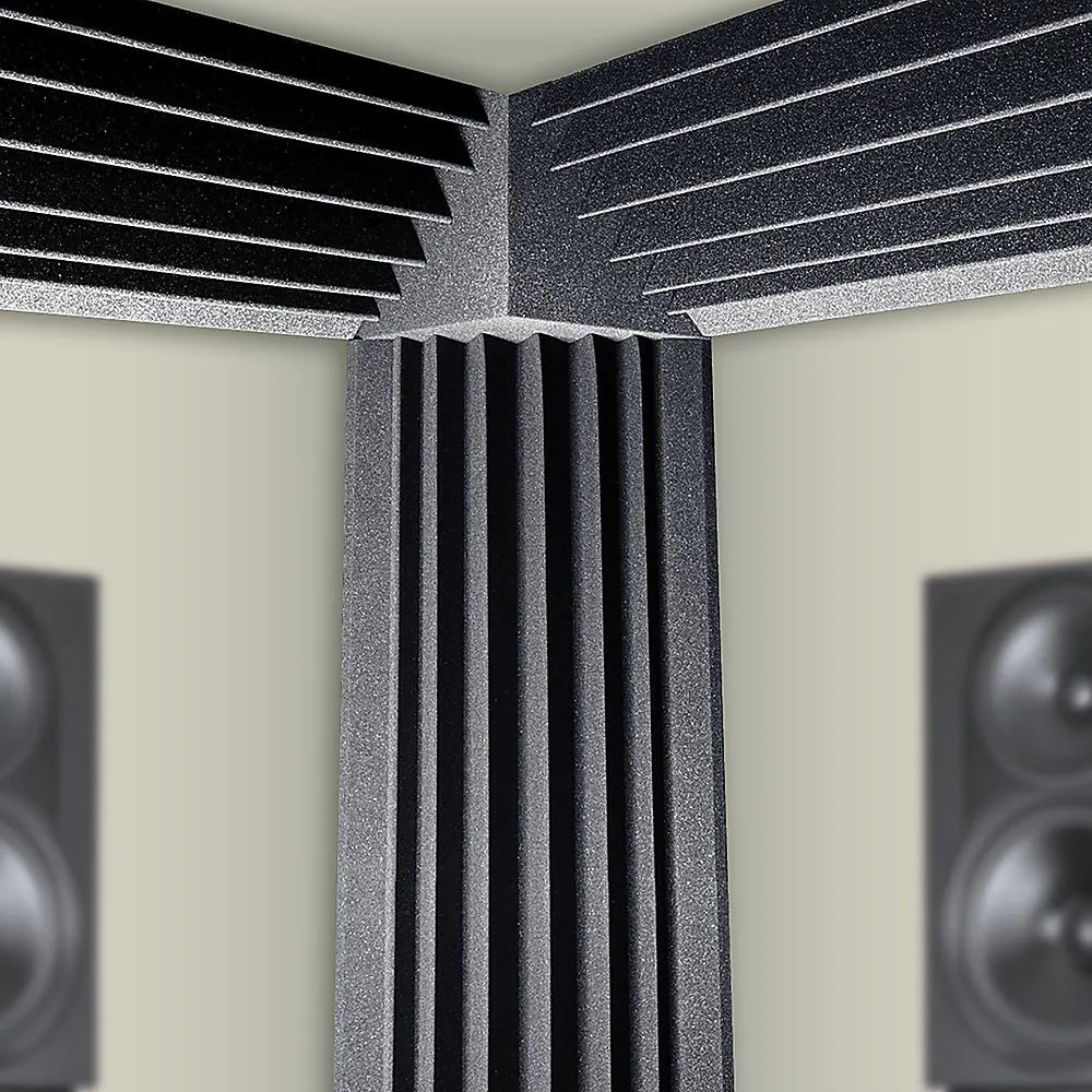 20pcs Studio Acoustic Foam Corner Bass Trap Sound Absorption Treatment Proofing - Image 2