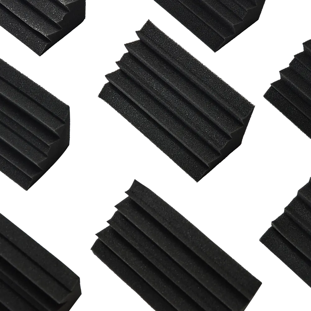 20pcs Studio Acoustic Foam Corner Bass Trap Sound Absorption Treatment Proofing - Image 6