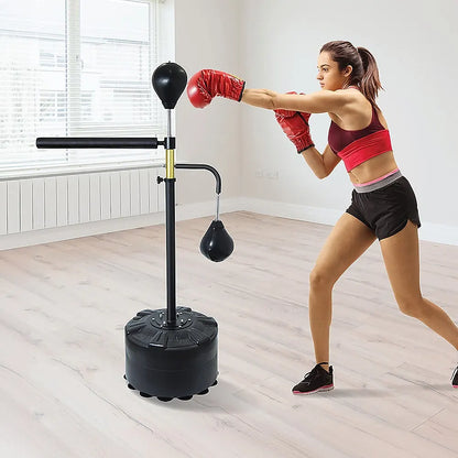 Free Standing Punching Bag Speedball Boxing Reflex Training Dummy - Image 2