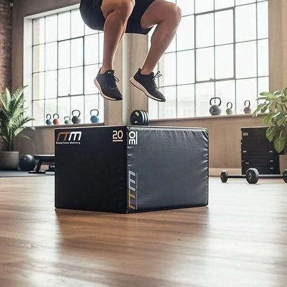 3 IN 1 Foam Plyo Games Plyometric Jump Box - Image 6