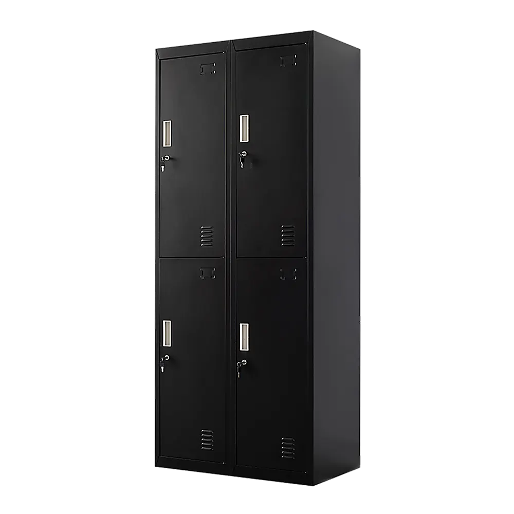 Four-Door Office Gym Shed Storage Locker