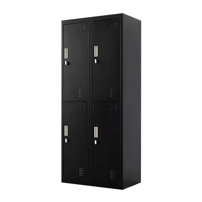 Four-Door Office Gym Shed Storage Locker