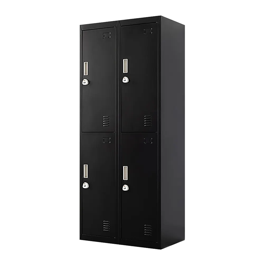 Four-Door Office Gym Shed Storage Locker