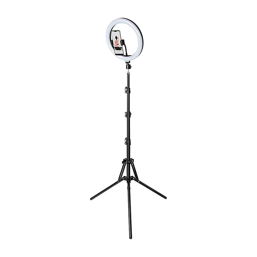 10" LED Selfie Ring Light with 1.6M Tripod Stand Phone Holder Photo Live Makeup - Image 6