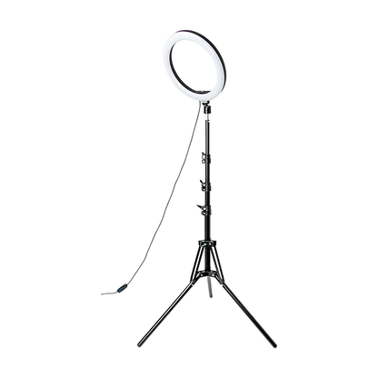 10" LED Selfie Ring Light with 1.6M Tripod Stand Phone Holder Photo Live Makeup - Image 7
