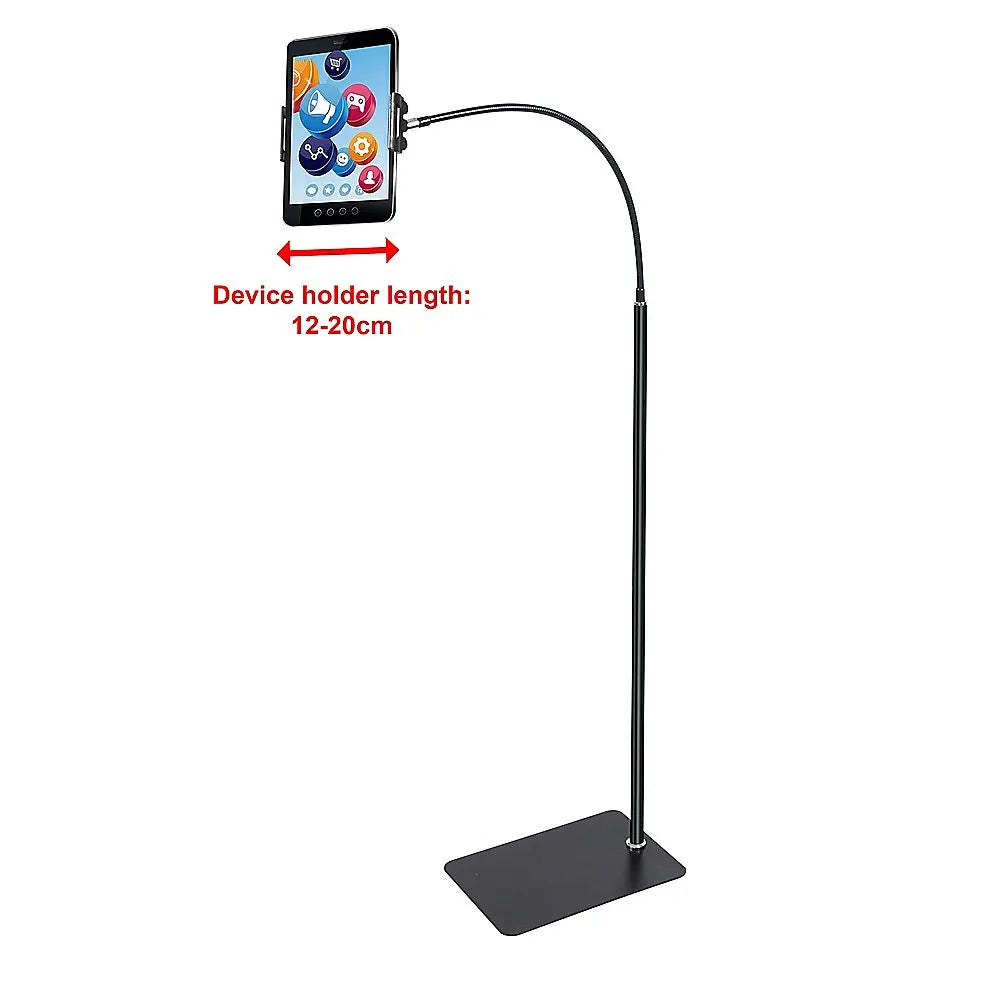 Adjustable Floor Stand Lazy Mount Holder Bracket For 4-9.5in Tablet Phone Stand - Image 8