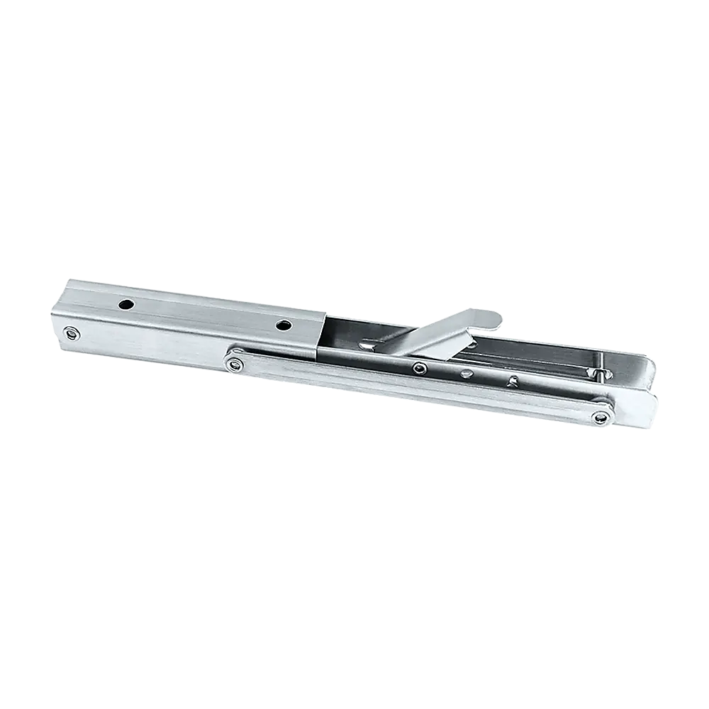 2x 10" Stainless Steel Folding Table Bracket Shelf Bench 50kg Load Heavy Duty - Image 6