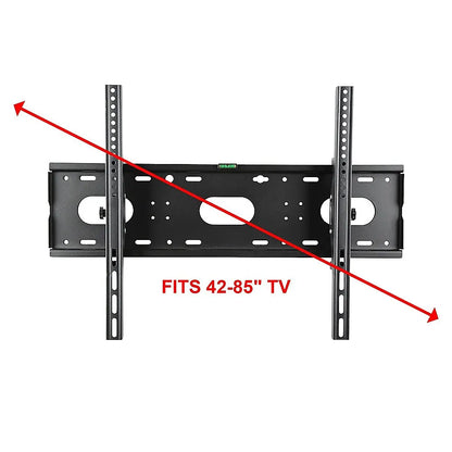42-85" Inch 85kg Slimline Universal TV Tilt Wall Mount Bracket - Image 6