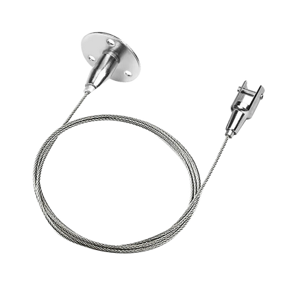 Billboard Hanger Indicator Light Suspension Hook Cable 30kg Load Capacity 8 Pack