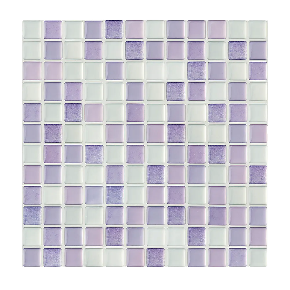 Tiles 3D Peel and Stick Wall Tile Crystal Mosaic 10 Sheets