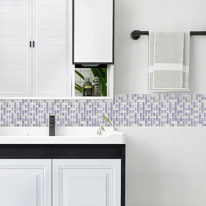 Tiles 3D Peel and Stick Wall Tile Crystal Mosaic 10 Sheets - Image 8