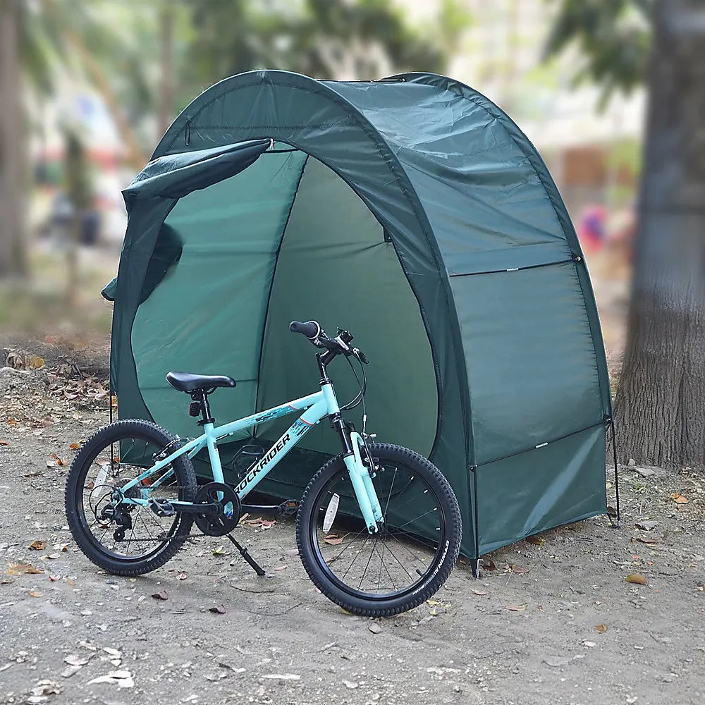 Bicycle Shelter Outdoor Bike Cave Garden Bike Storage Shed Tent Travel - Image 2