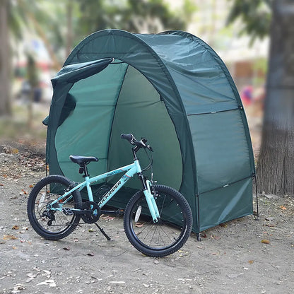Bicycle Shelter Outdoor Bike Cave Garden Bike Storage Shed Tent Travel - Image 2