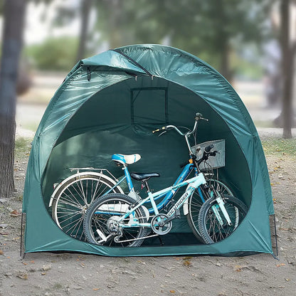 Bicycle Shelter Outdoor Bike Cave Garden Bike Storage Shed Tent Travel - Image 8