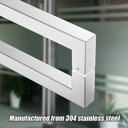 Entrance Door Pull Handle Brushed satin 800mm - Image 8