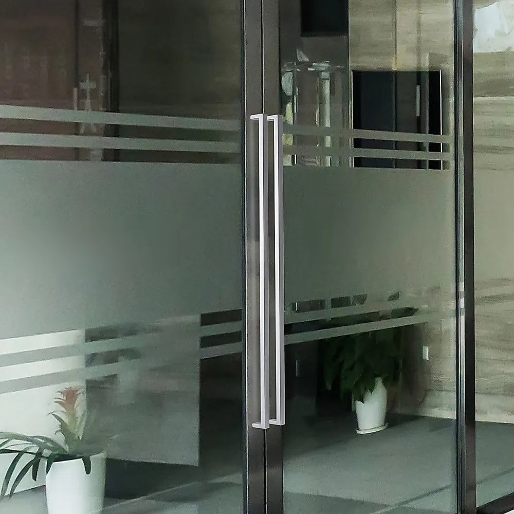 Entrance Door Pull Handle Brushed satin 1200mm - Image 2